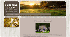 Desktop Screenshot of lakesidevillas.com